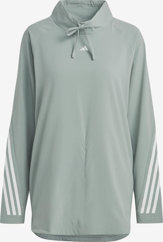 ADIDAS PERFORMANCE Athletic Sweatshirt in Green: front