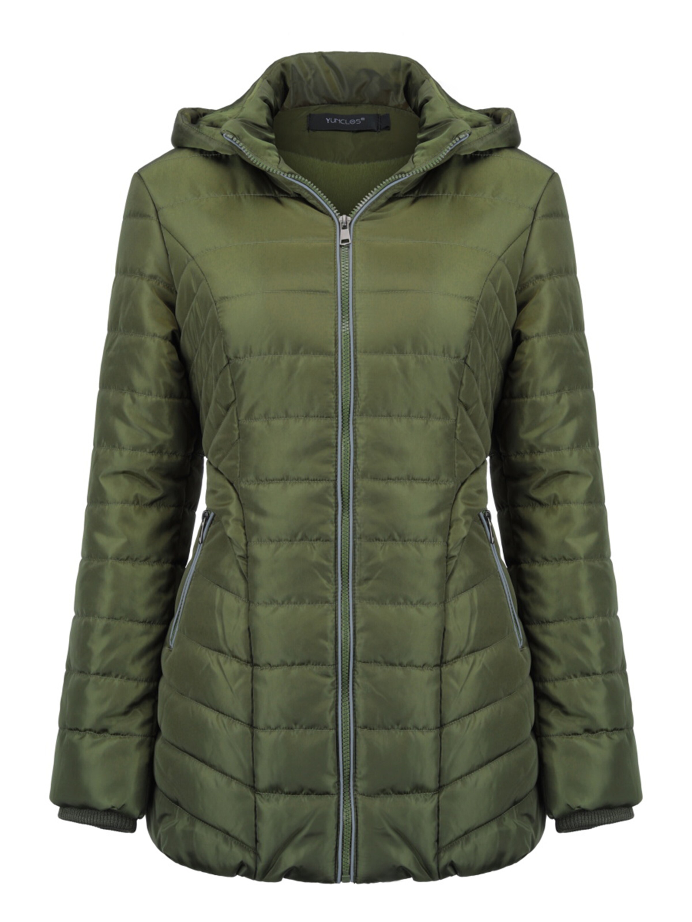 Youthup Winter Jacket in Green: front