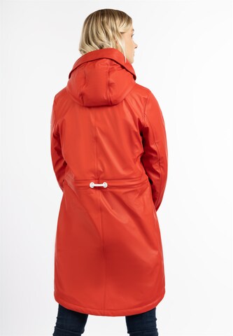 DreiMaster Maritim Toiminnallinen pitkä takki värissä punainen