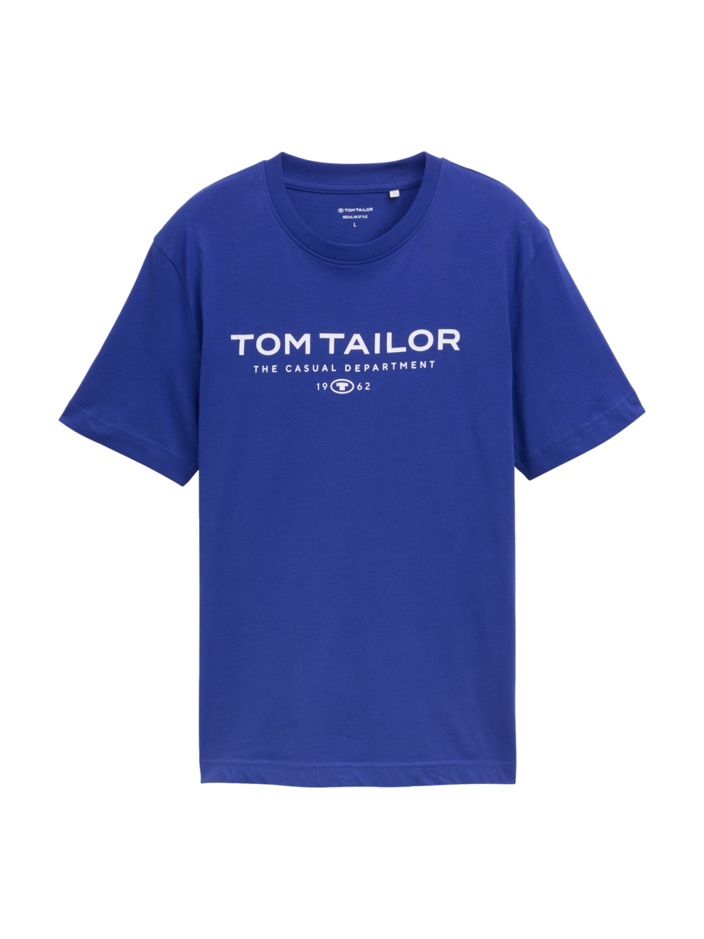 T-Shirt TOM TAILOR en bleu : devant
