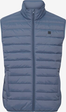 !Solid Vest 'SÖRENSON' in Blue: front