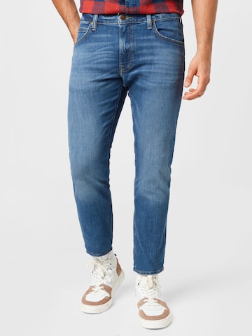 Slimfit Jeans 'LUKE' de la Lee pe albastru: față