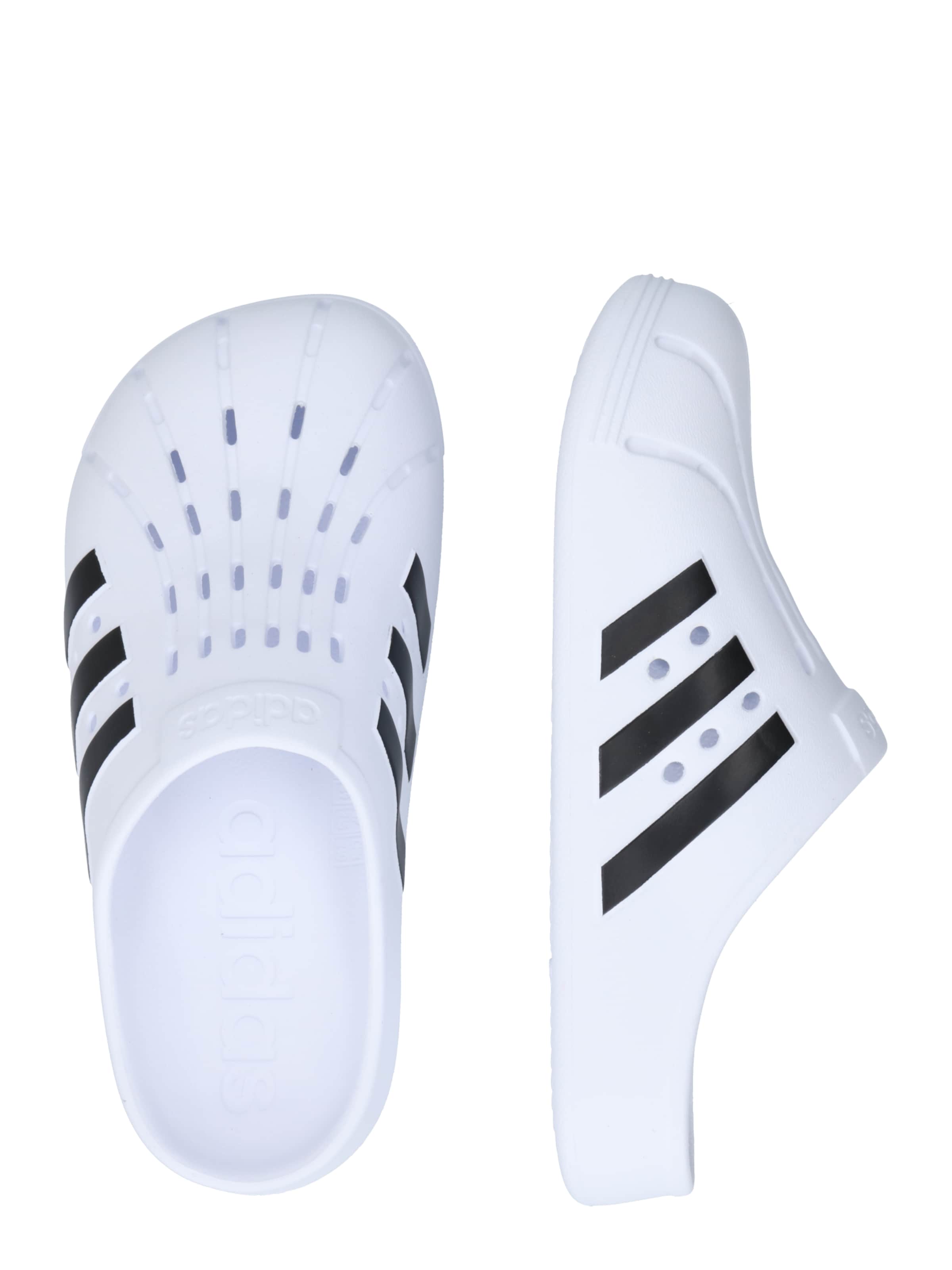 Claquettes / Tongs 'Adilette' ADIDAS SPORTSWEAR en blanc