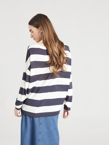 Pull-over oversize Sublevel en bleu