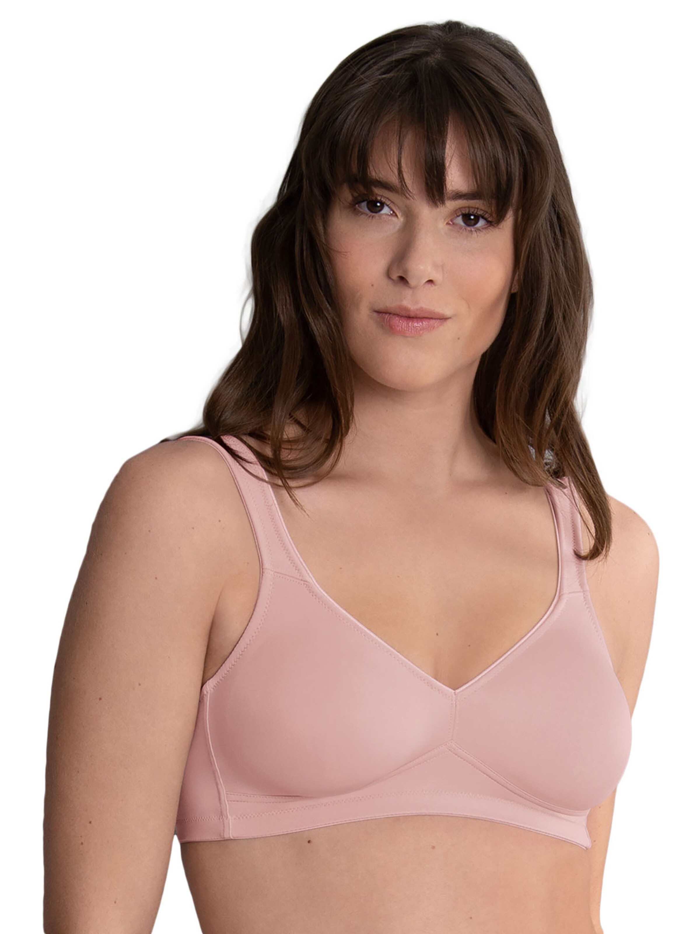 ANITA Bralette Bra 'Twin' in Pink: front