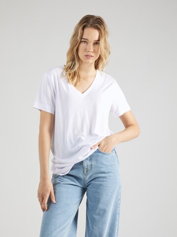 Marks & Spencer - Camisa 'Relax' em branco: frente