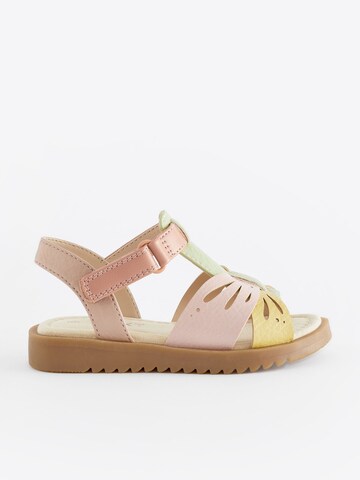 Sandales Next en rose : devant