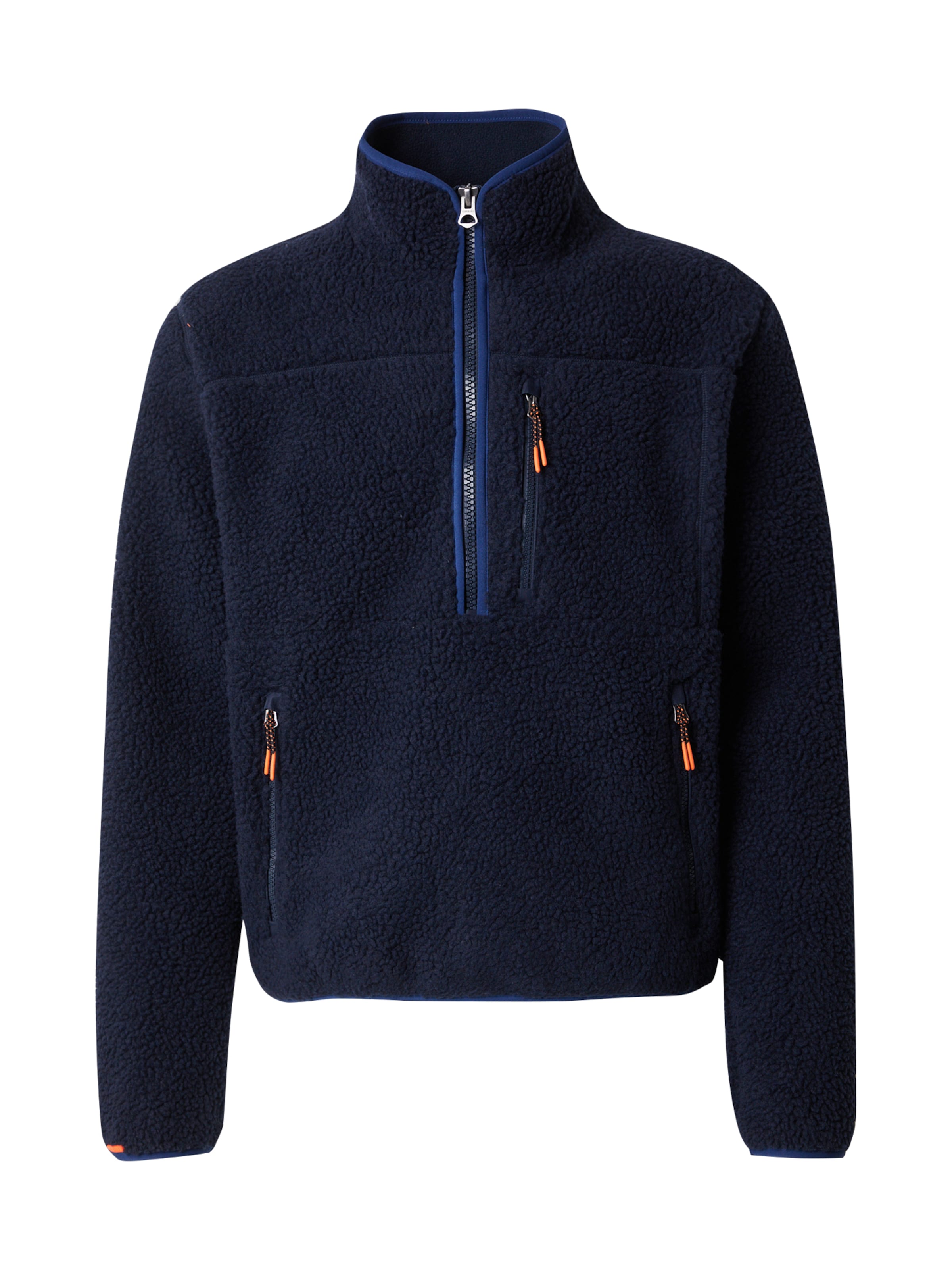 Superdry Pulover | modra barva: sprednja stran