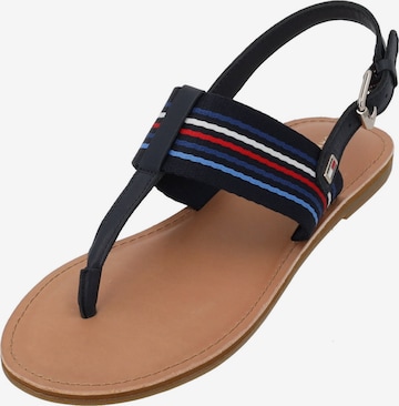 TOMMY HILFIGER Sandals 'FW0FW07924' in Blue: front