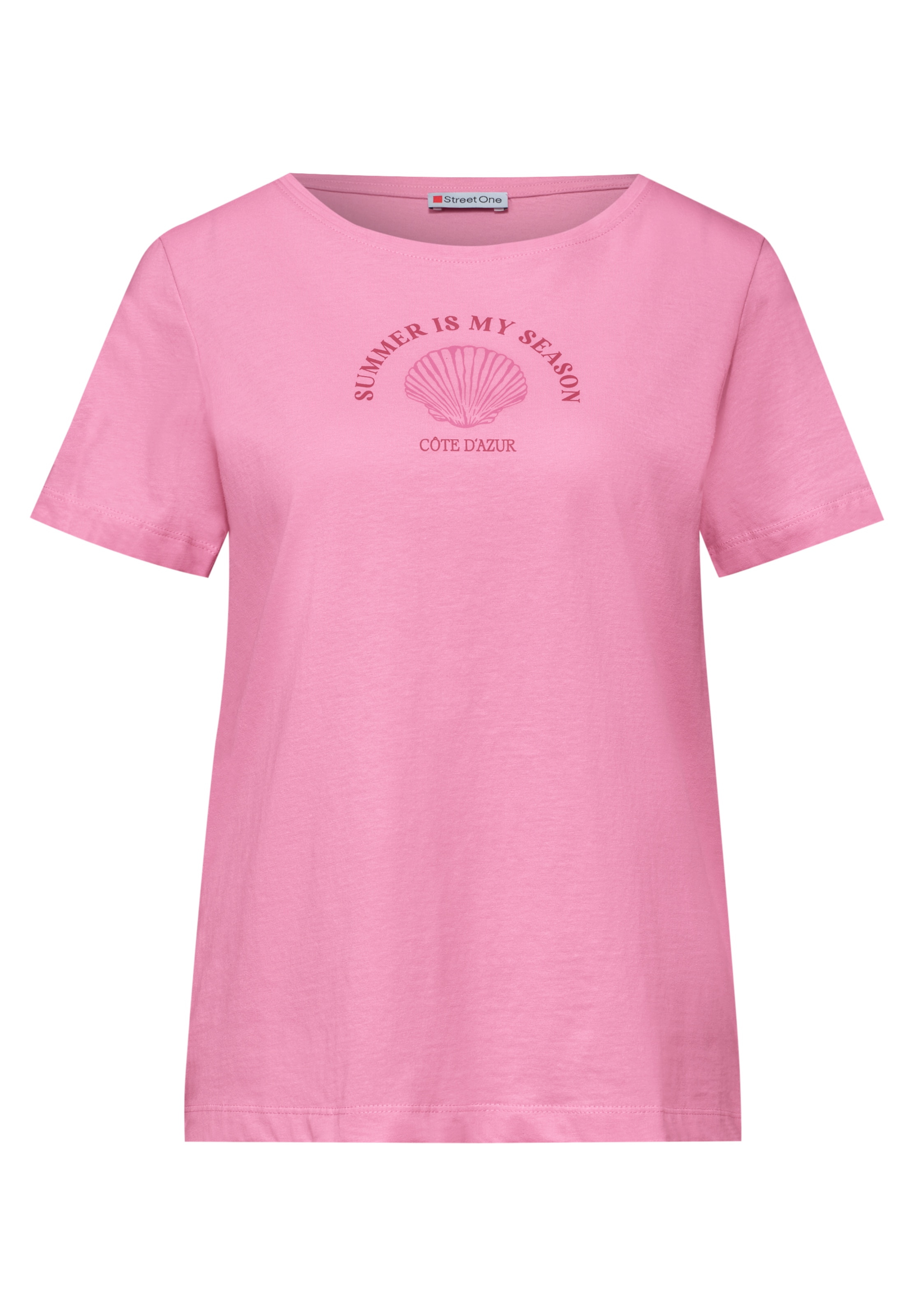 STREET ONE Shirt in Pink: front