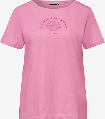 STREET ONE Shirt in Pink: front