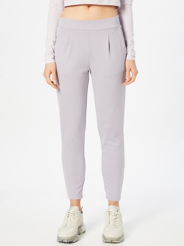 Regular Pantalon ICHI en violet : devant