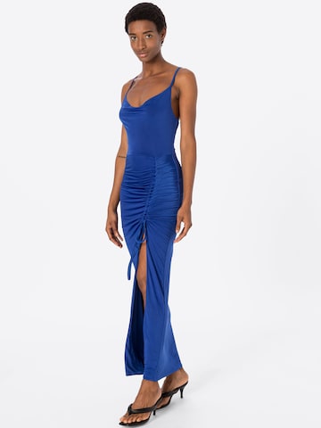WAL G. Dress 'YASS' in Blue: front