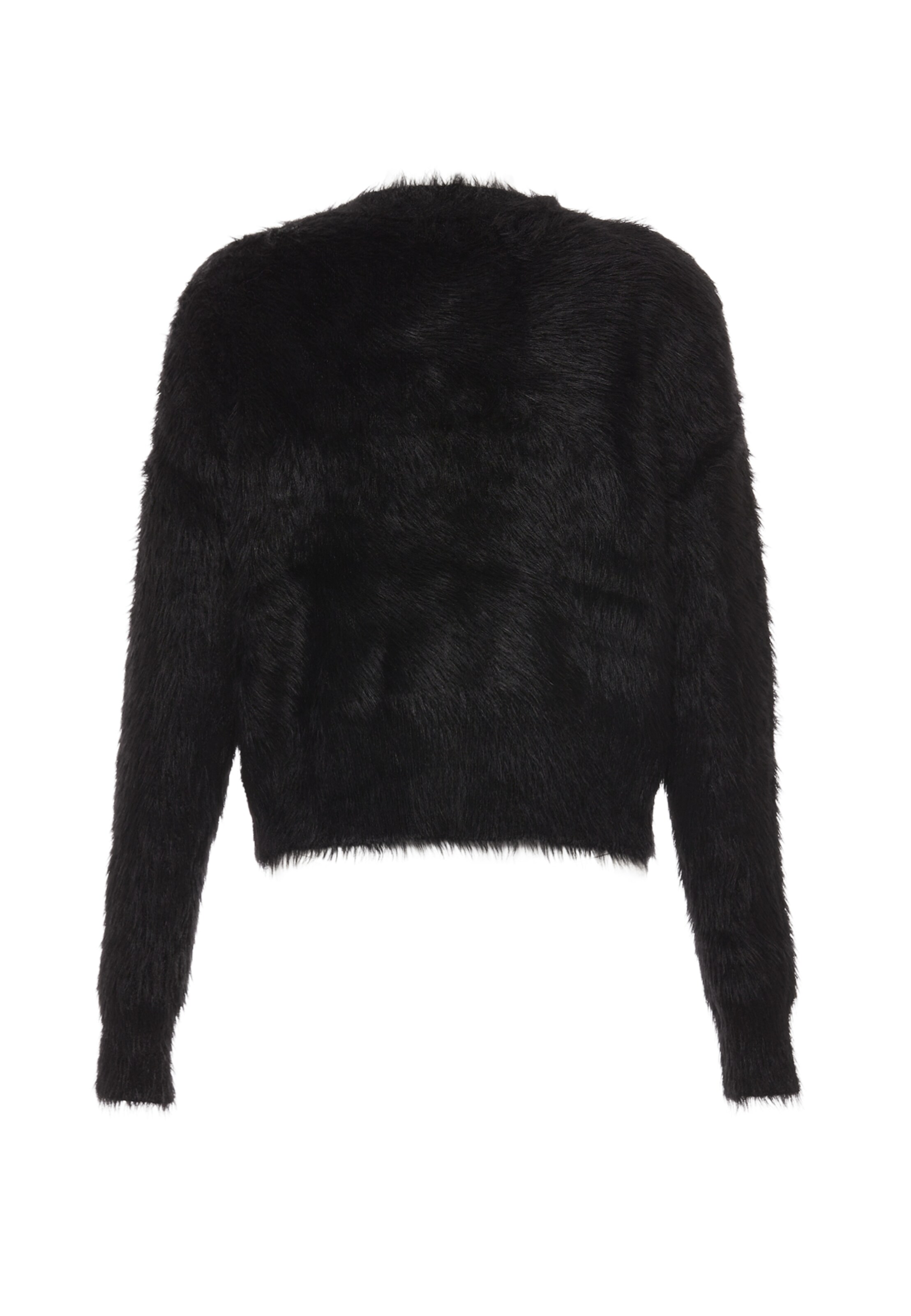 Cardigan caneva en noir