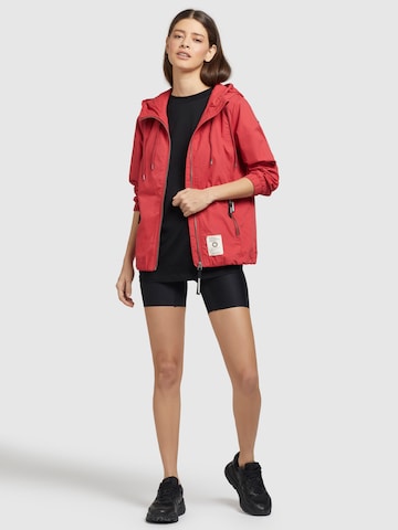 khujo Between-Season Jacket 'ROLAVA' in Red