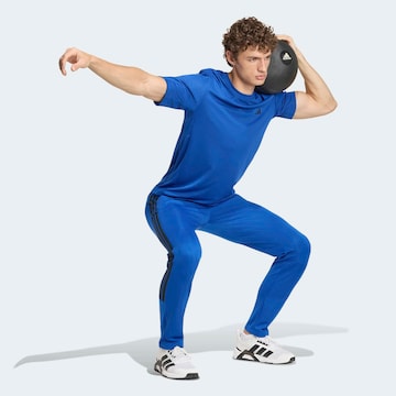 ADIDAS PERFORMANCE Regular Workout Pants 'WE Allset' in Blue