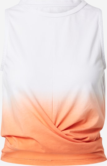 Hey Honey Sports Top in Orange / White, Item view