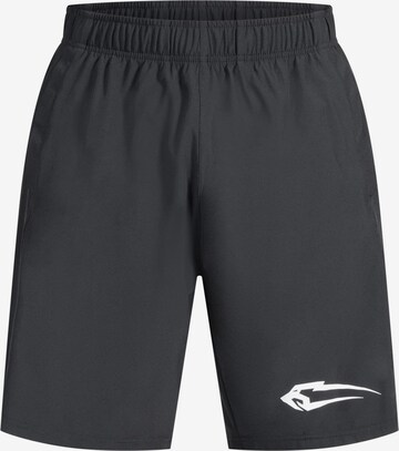 Smilodox Loosefit Sportshorts 'Kenley' in Schwarz: predná strana