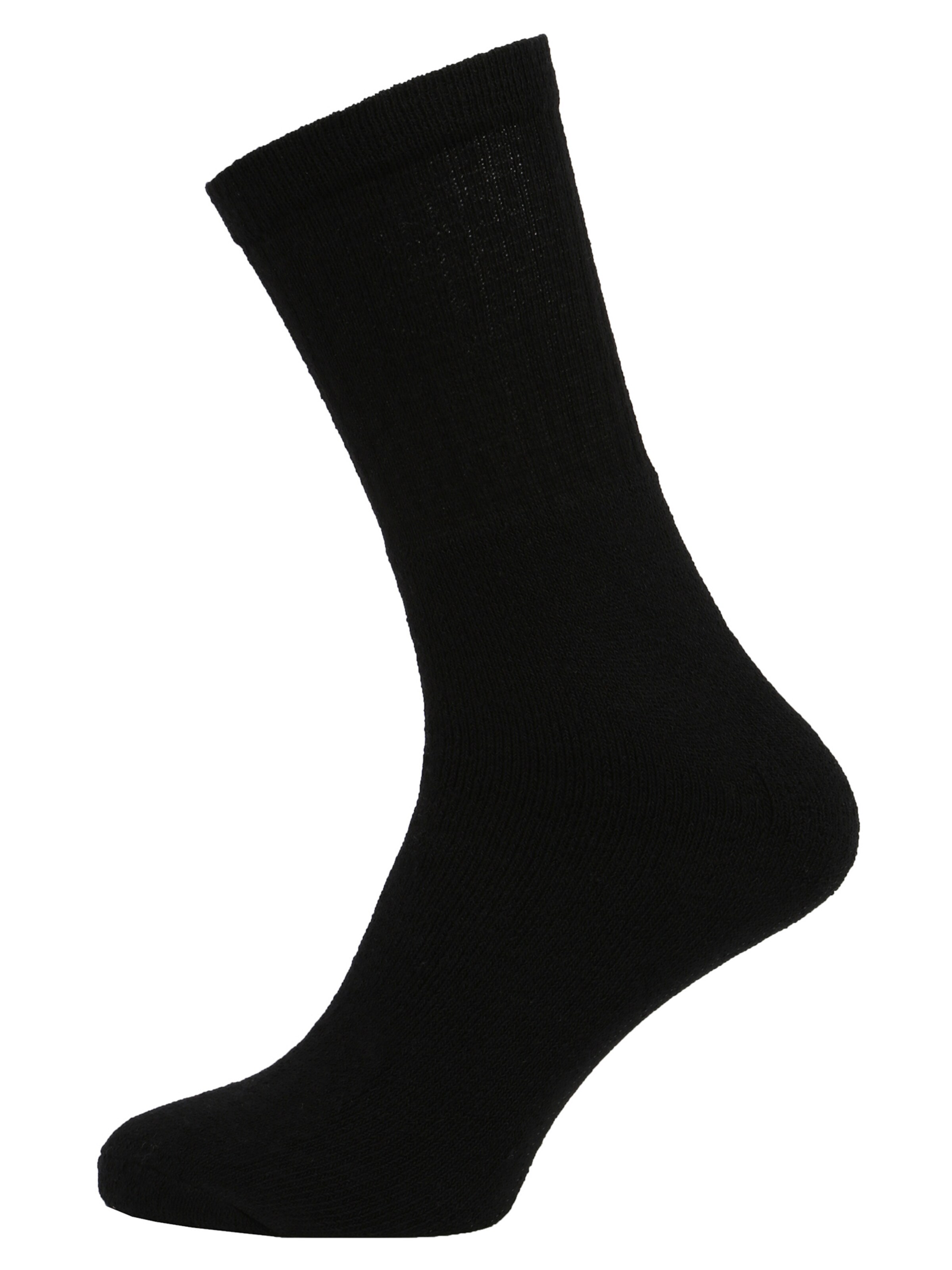 Albert Schäfer Socken in Schwarz: Vorderseite