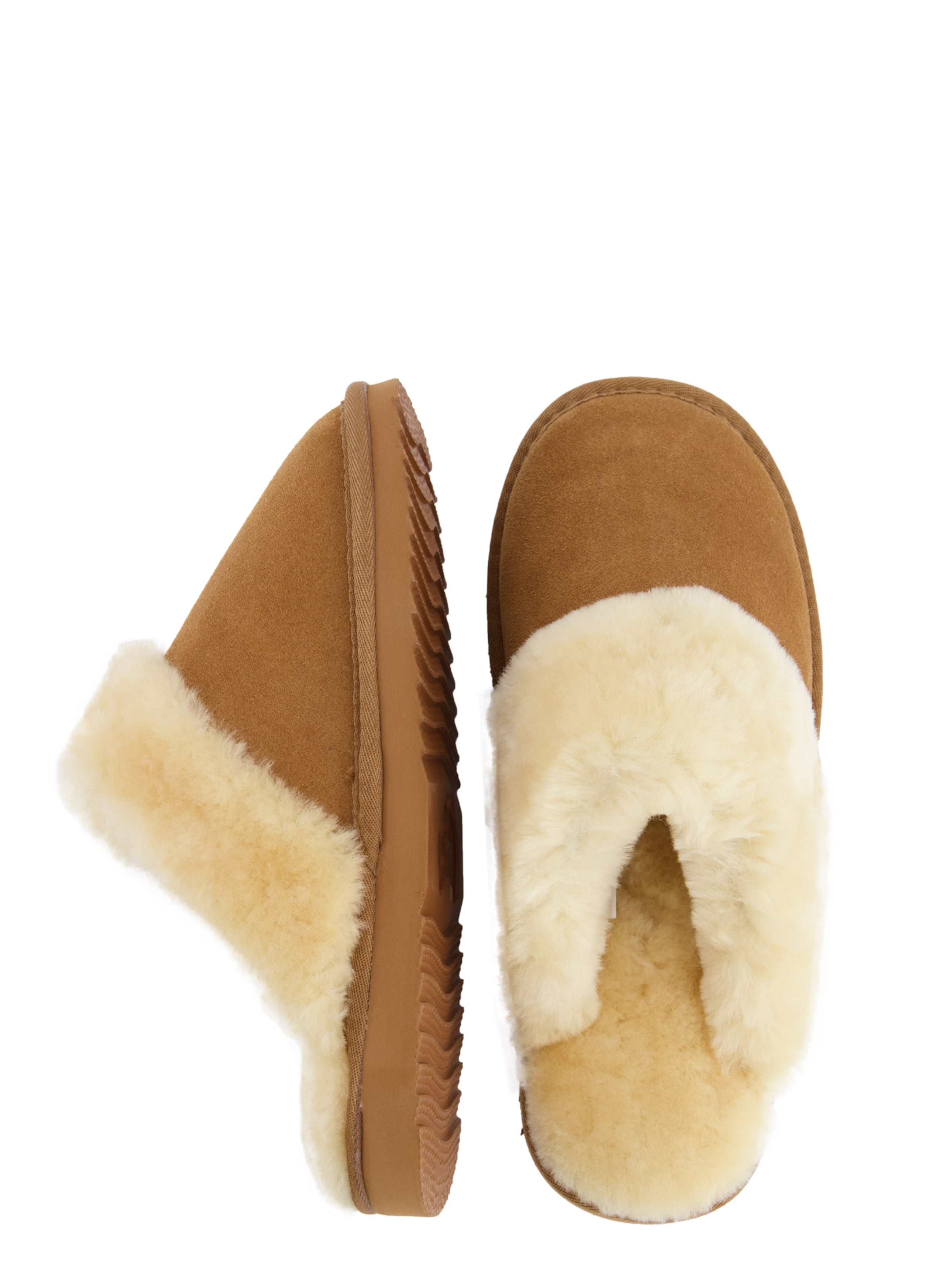 Warmbat Huisschoenen 'Flurry' in Bruin