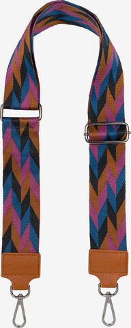 styleBREAKER Taschenzubehör 'Breiter Wechsel Taschengurt Rauten Muster' in Mischfarben: Vorderseite