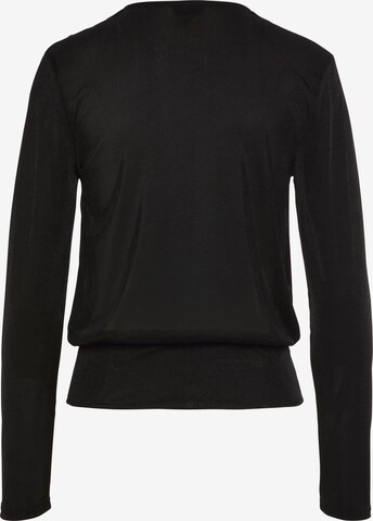 LASCANA Shirt in Black