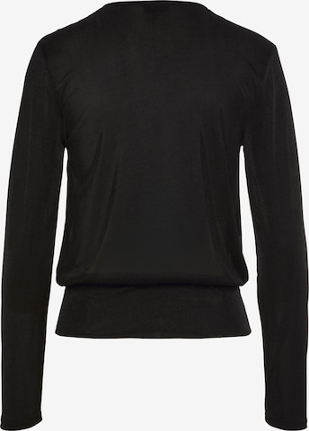 LASCANA Shirt in Schwarz