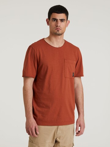 T-Shirt 'Ether' CHASIN' en rouge : devant