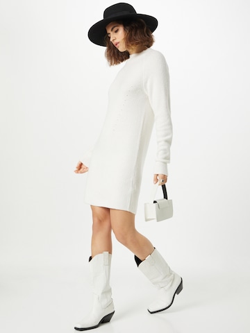 Abercrombie & Fitch Knitted dress in White