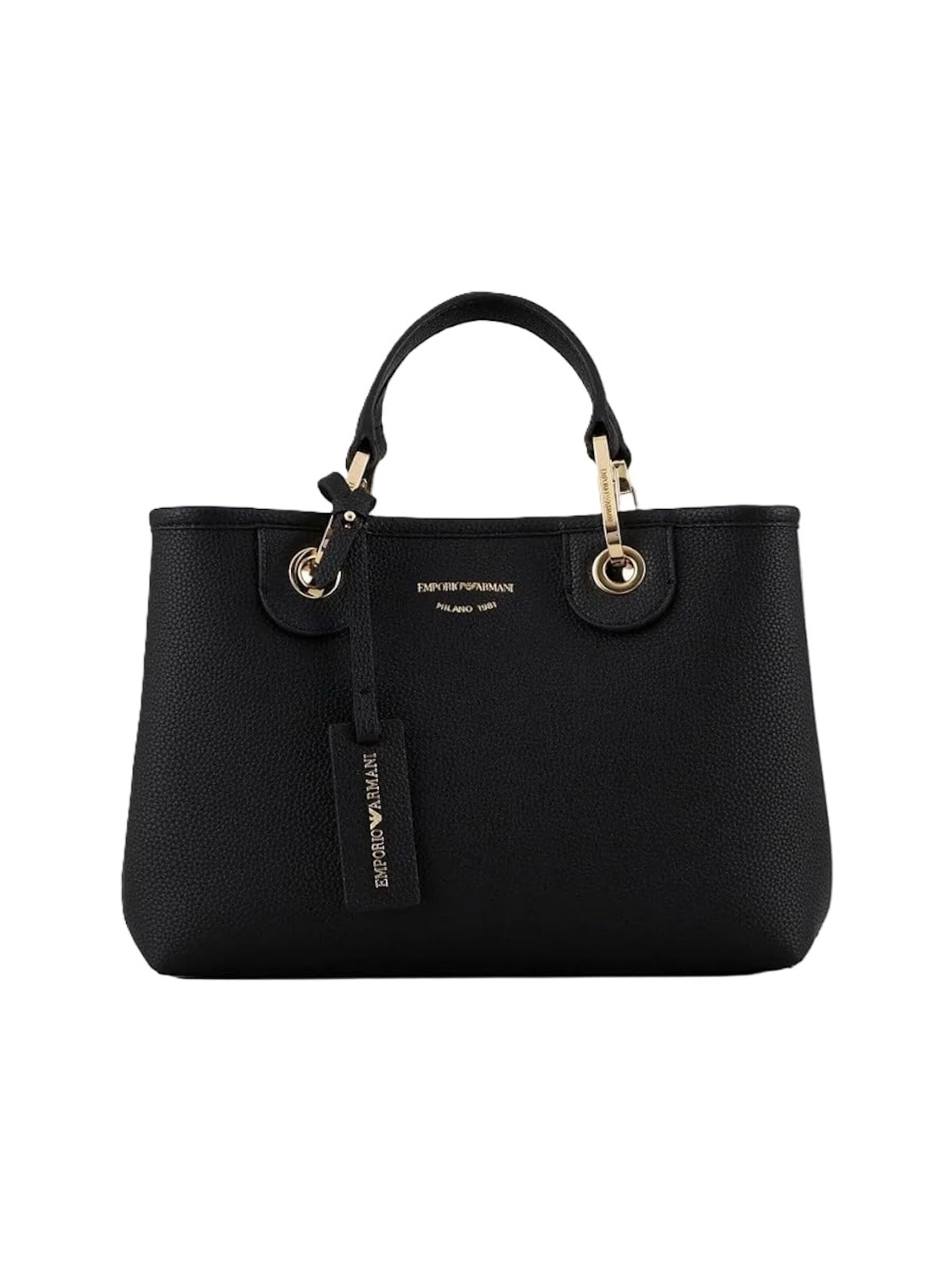 Borsa a mano 'EW000361 AF12103' di Emporio Armani in nero: frontale