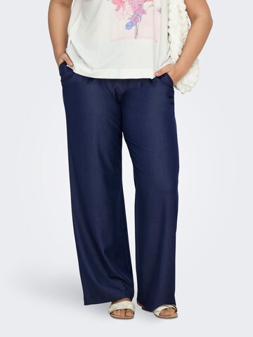 Loosefit Pantalon 'CARIria' ONLY Carmakoma en bleu : devant