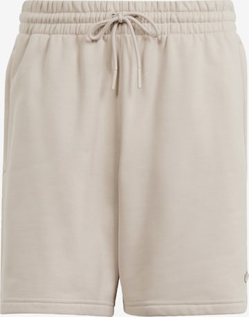 ADIDAS ORIGINALS - regular Pantalón en beige: frente