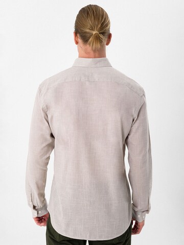 Moxx Paris Slim fit Srajca | bež barva