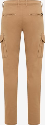 MUSTANG Loosefit Cargohose 'Style BeFlex' in Braun