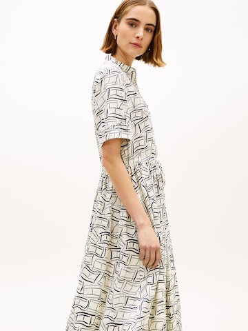 TOMMY HILFIGER Košeľové šaty 'ESS' - Biela