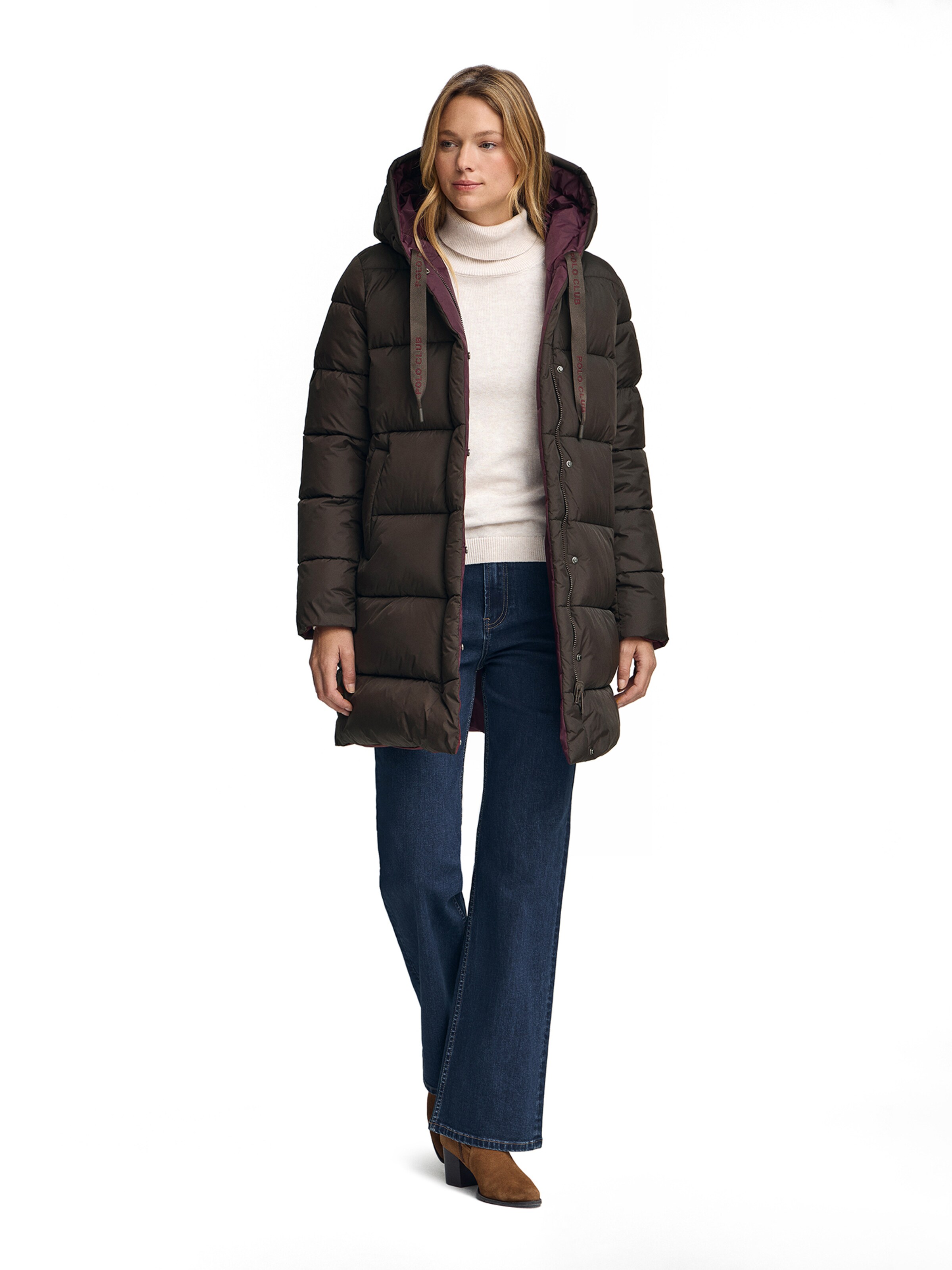 Polo Club Performance Jacket in Brown