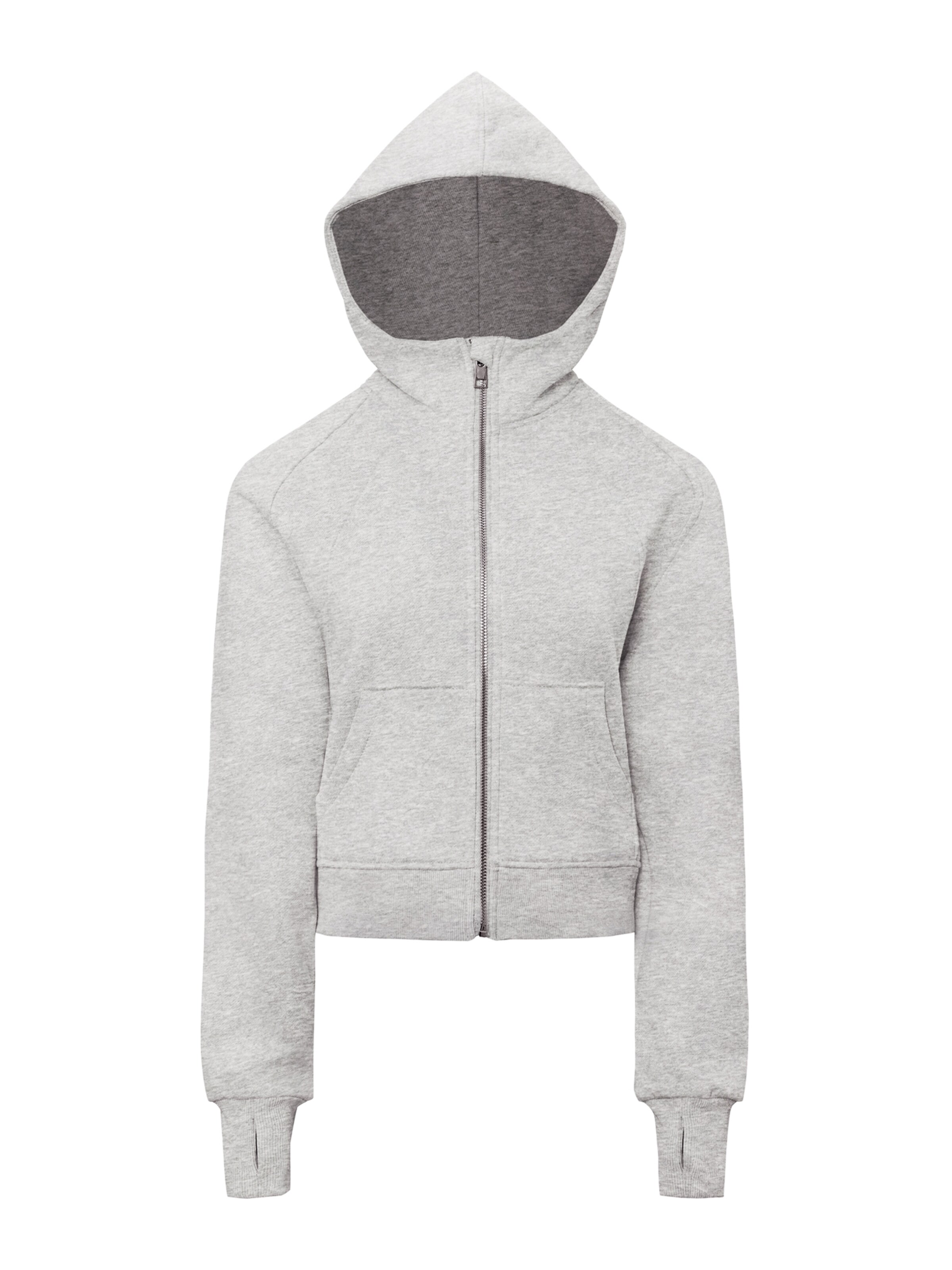 Imily Bela Кофта на молнии в Серый: спереди