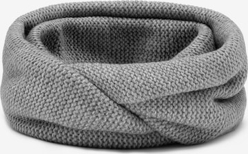 Écharpe tube '7103' Vivisence en gris : devant