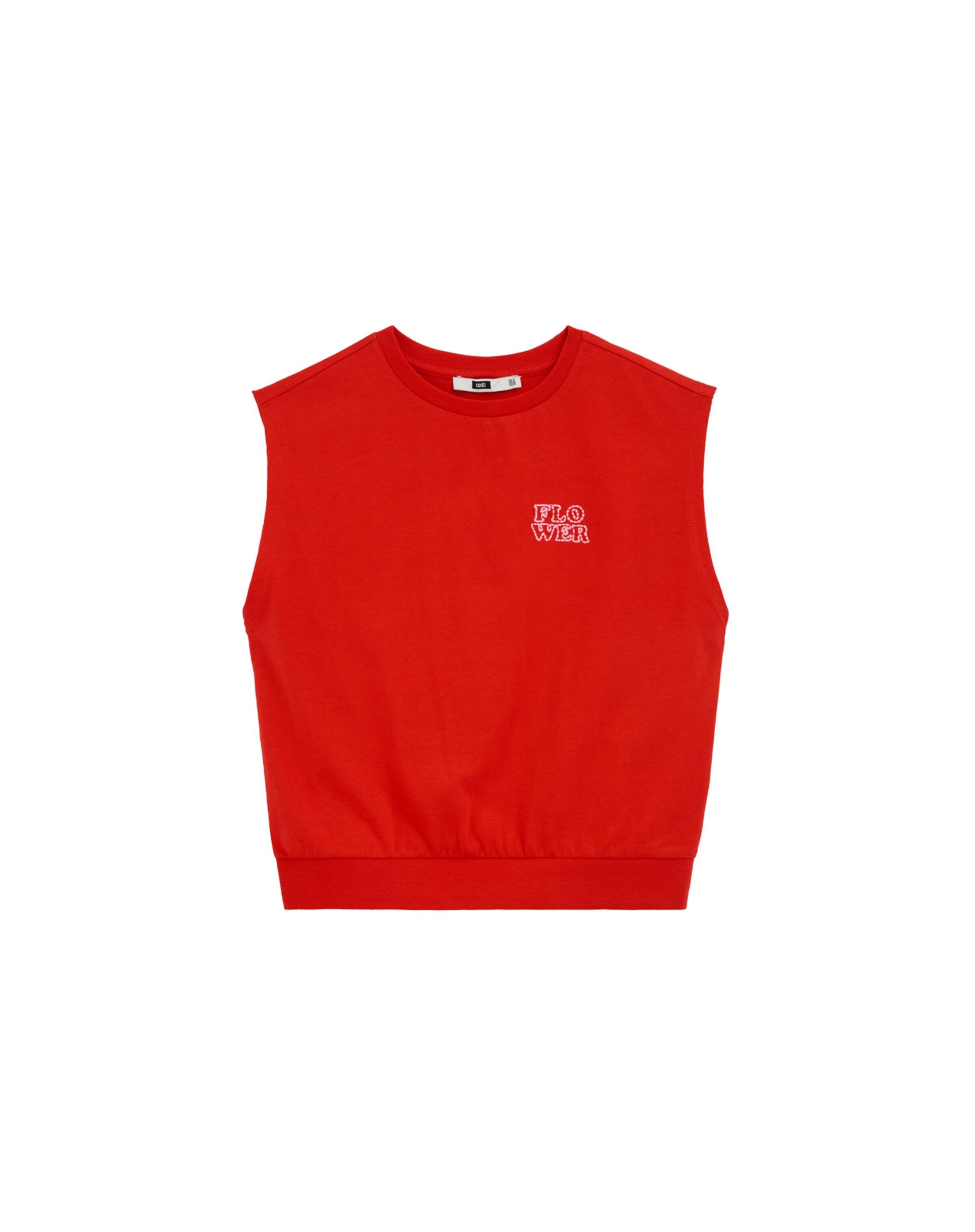 WE Fashion Top - piros: elől