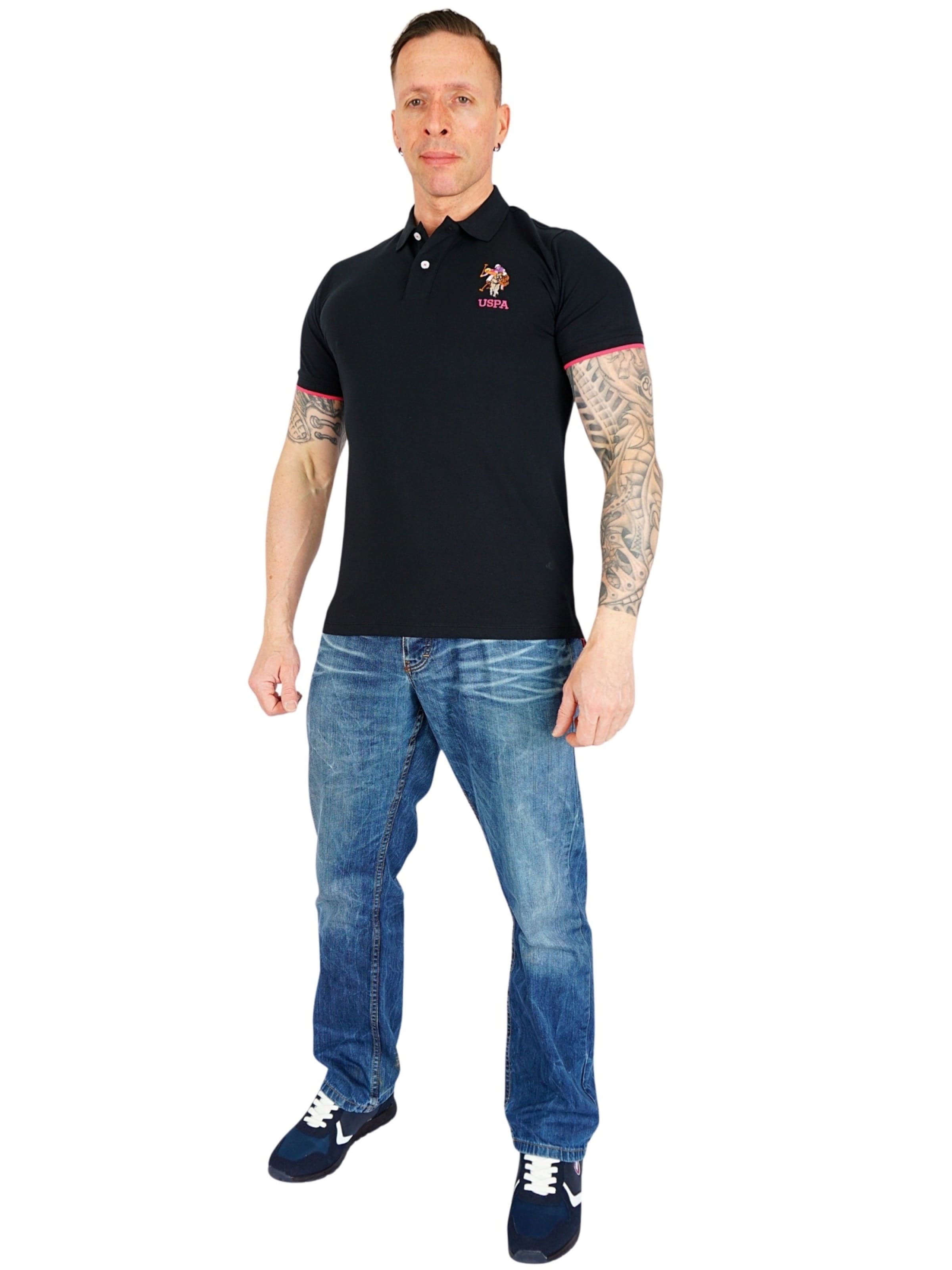 U.S. POLO ASSN. Bluser & t-shirts i sort