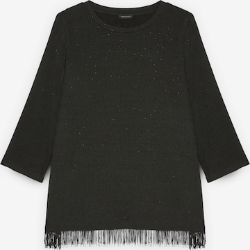 Haut Fiorella Rubino en noir : devant