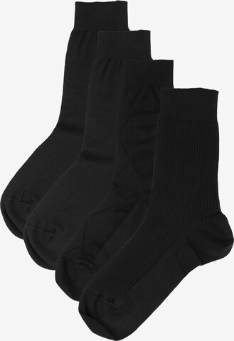 ROGO Socks in Black: front