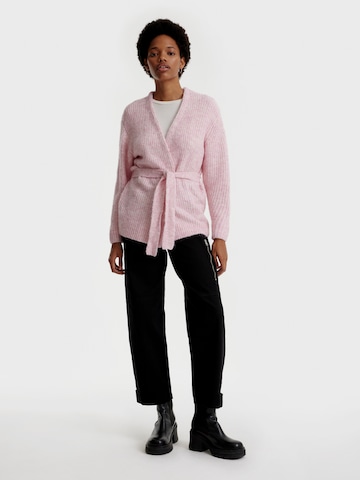 EDITED Strickjacke 'Annika' in Pink