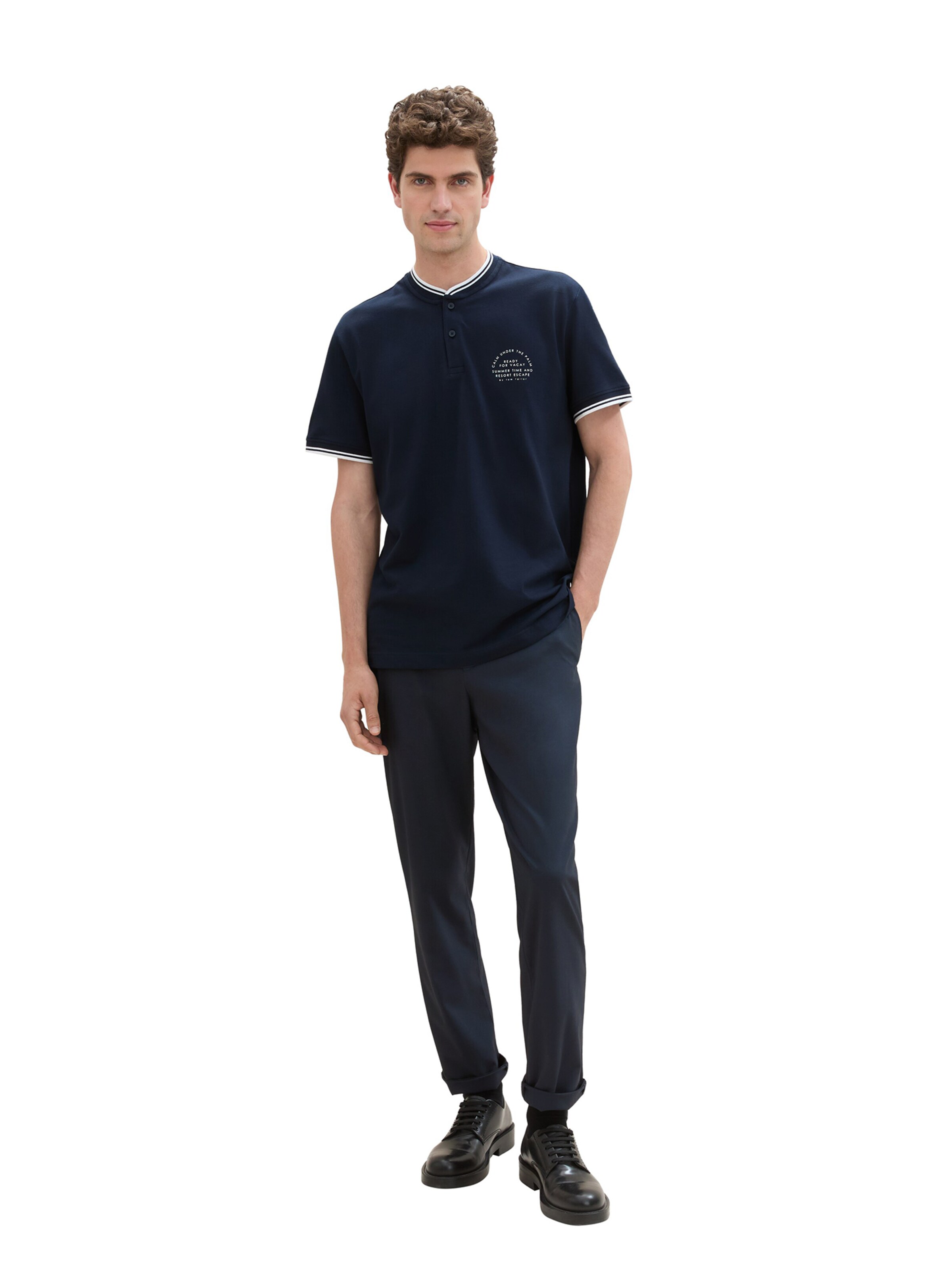 TOM TAILOR Shirt in Blauw