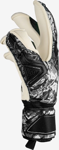 REUSCH Athletic Gloves 'Attrakt Freegel Gold' in Black