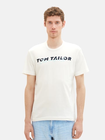 TOM TAILOR Bluser & t-shirts i hvid: forside