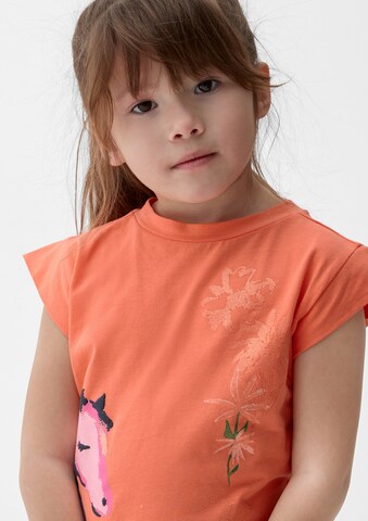 T-Shirt s.Oliver en orange