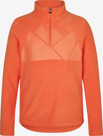 ZIENER Athletic Sweater 'JONKI' in Orange: front