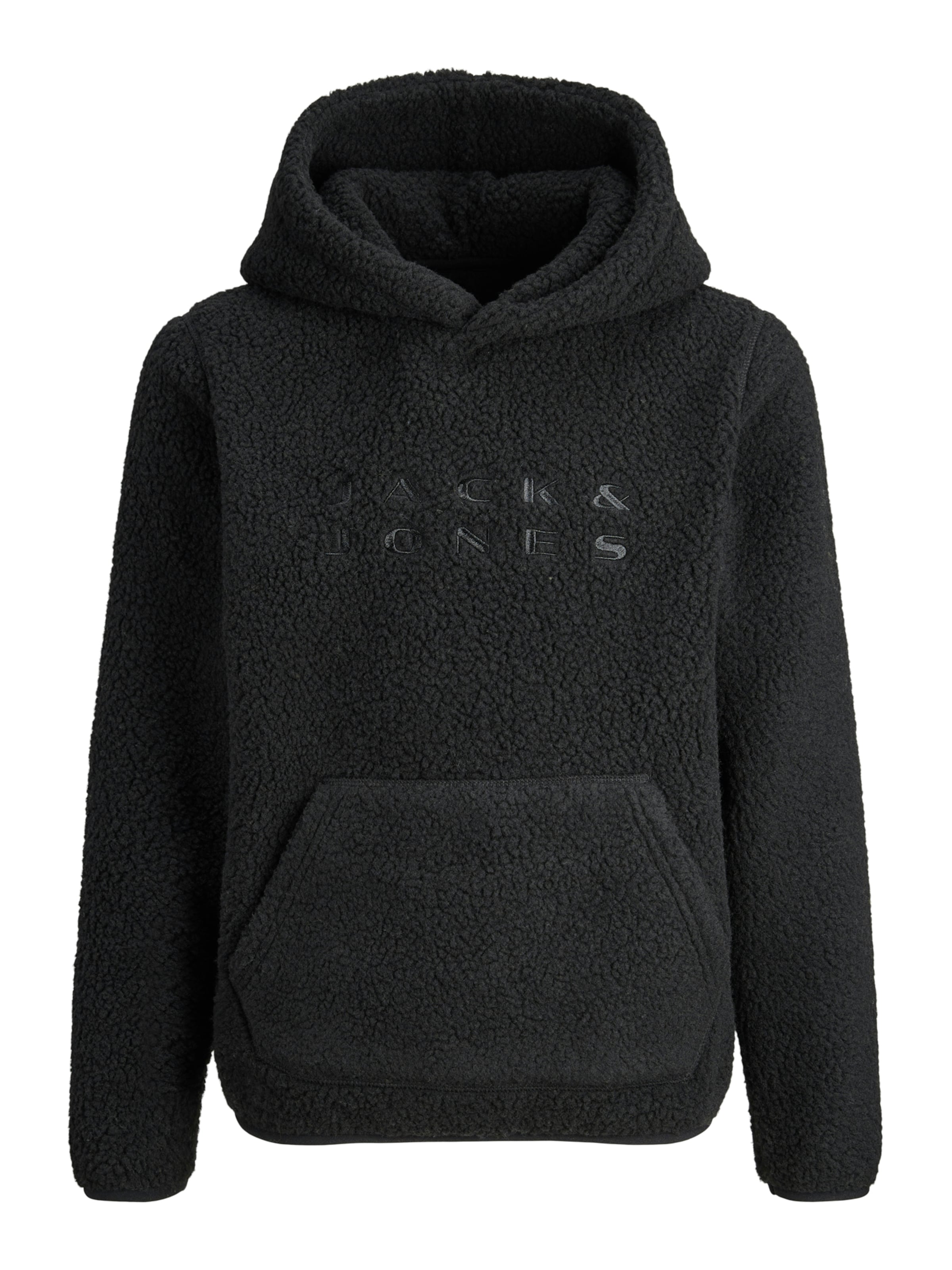 Jack & Jones Junior - Pullover 'JCOFlare' em preto: frente