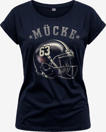 MAKAYA Shirt '63-Helm' in Blue: front